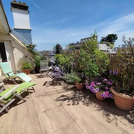 Lejlighed 2bedrooms 2 Showers 2 Terasses Flat, Pantheon Montparnasses *
