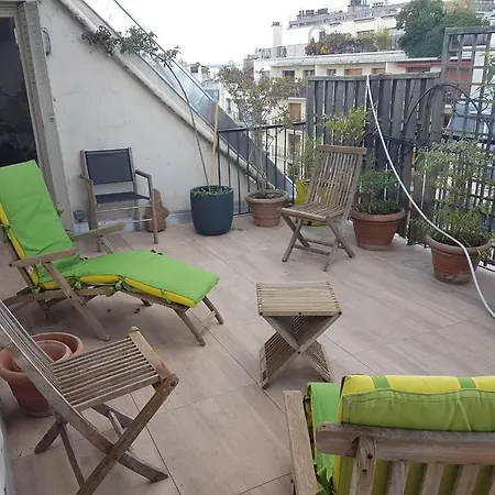 Lejlighed 2bedrooms 2 Showers 2 Terasses Flat, Pantheon Montparnasses *